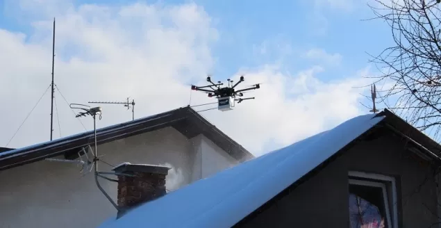 Kontrole niskiej emisji z użyciem dronów - 7.01.2019
