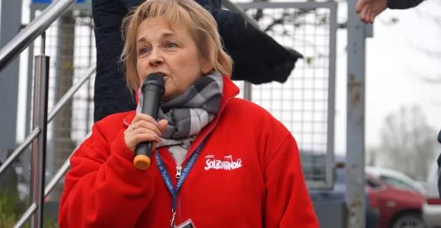 Pikieta pracowników FCA Powertrain - 11.04.2019
