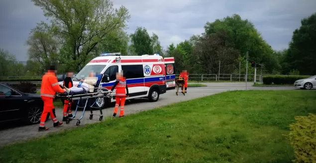 Dwie kolizje na Rondzie Solidarności - 12.05.2017