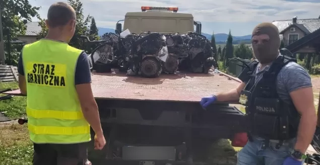 Policjanci odzyskali kradzione części samochodowe
