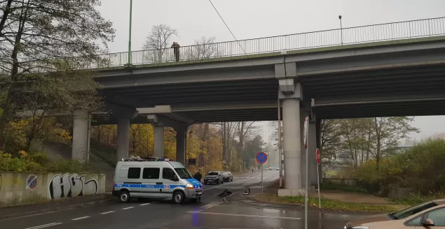 Samobójstwo na ulicy Karpackiej - 09.11.2017