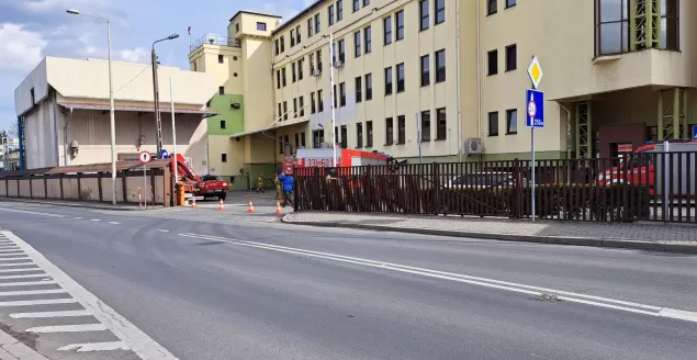 Interwencja służb ratunkowych przy ul. Sempołowskiej w Bielsku-Białej - 6.03.2023