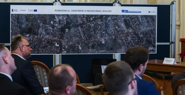 Podpisano umowę na rozbudowę ul. Cieszyńskiej - 4.01.2019