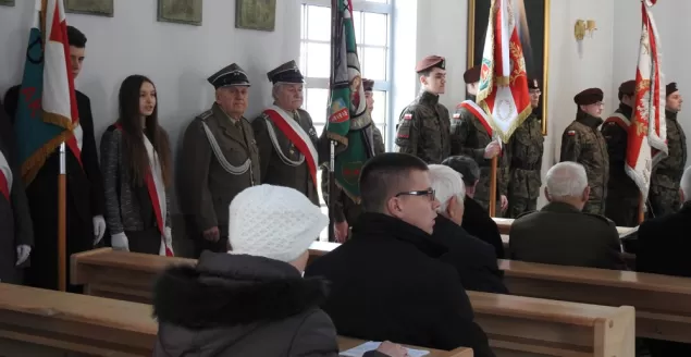 Odsłonięcie tablicy pamiątkowej w bielskim kościele garnizonowym - 23.02.2017