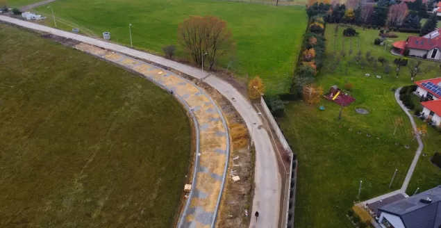Mimo zimy na terenie miasta trwają inwestycje drogowe