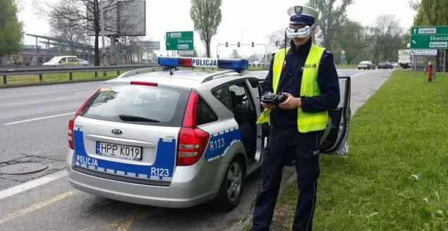 Dron testowany przez śląską policję