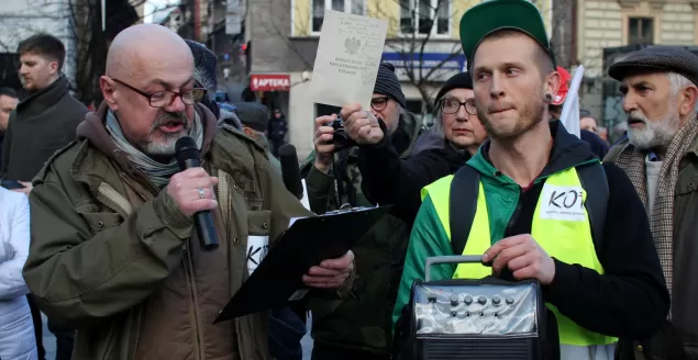 Manifestacja w obronie demokracji - 12.12.2015