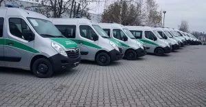 Firma z Bielska-Białej dostarczyła Straży Granicznej 26 samochodów