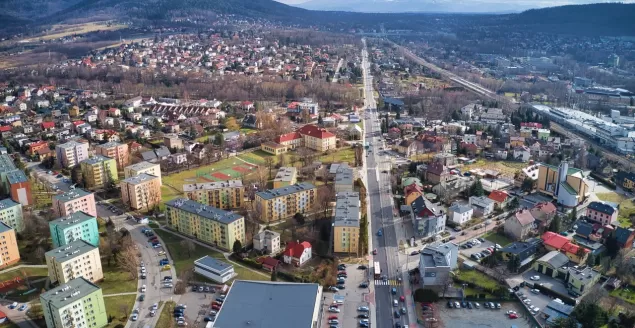 Rozbudowa DK 52 (ul. Krakowskiej/ul. Żywieckiej) w Bielsku-Białej - stan prac na 29.02.2020 r.
