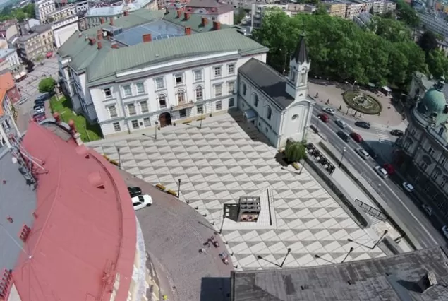 Projekt przebudowy otoczenia Zamku Sułkowskich