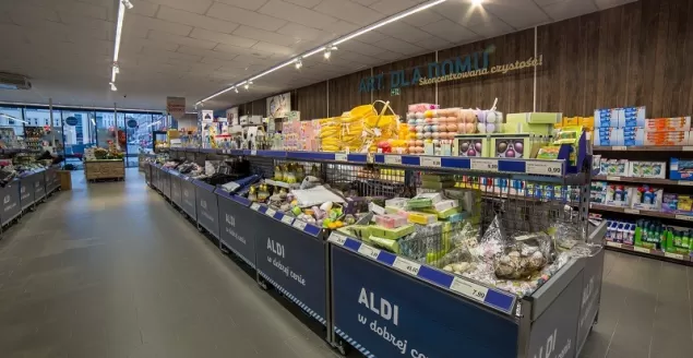 Sklep ALDI po generalnym remoncie