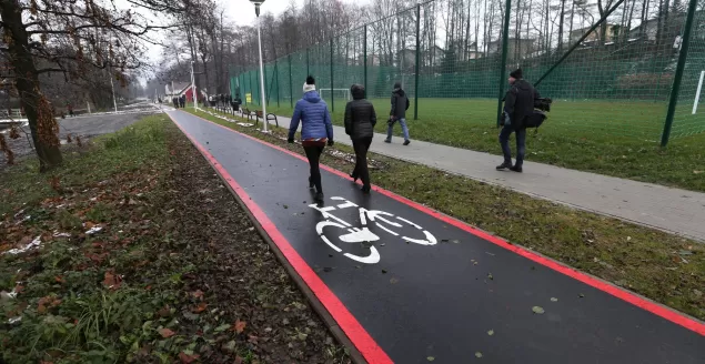 Bulwary Straceńskie po modernizacji - 14.11.2016